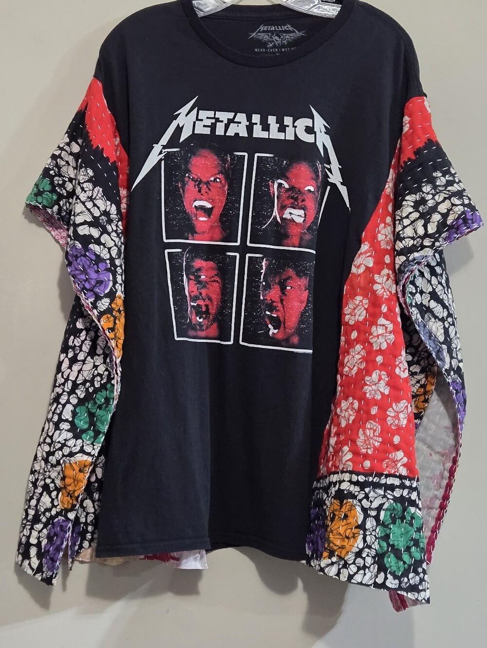 Upcycled vintage Kanatha band t-shirt